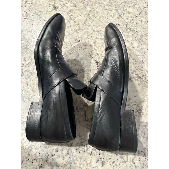 Gucci GG Leather Moccasi Lifford Men\'s slip on loafers size 10 D 100% authentic main image 6